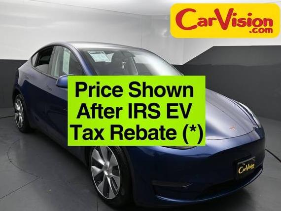 TESLA MODEL Y 2020 5YJYGDEE5LF016677 image